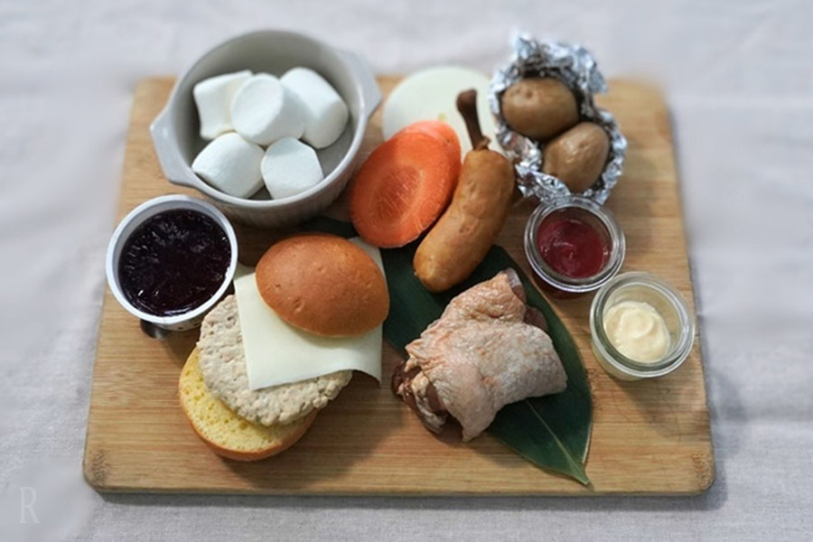 【お子様用夕食BBQ】