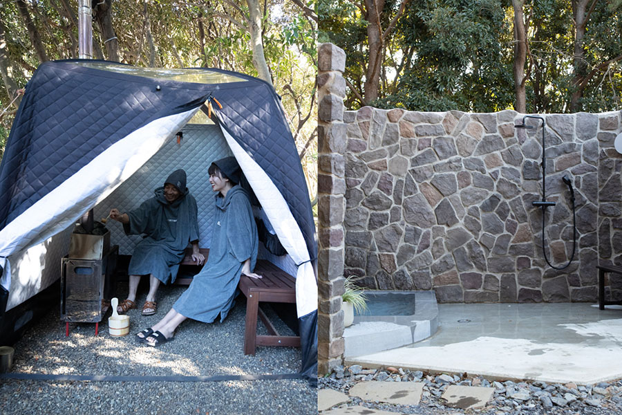 貸切りTent Sauna＆cold bath